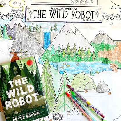 Ruby Reads: The Wild Robot Read Aloud Poster