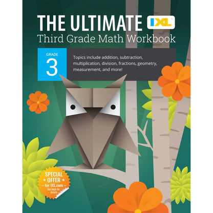 The Ultimate IXL Third Grade Math Workbook