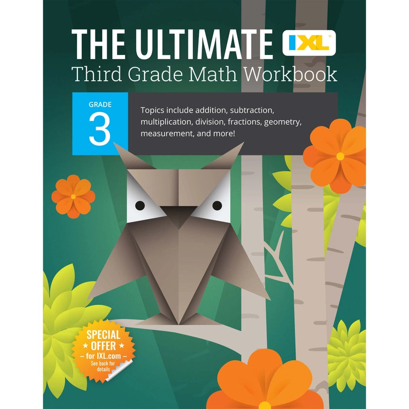 The Ultimate IXL Third Grade Math Workbook