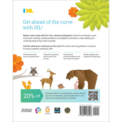 The Ultimate IXL Third Grade Math Workbook