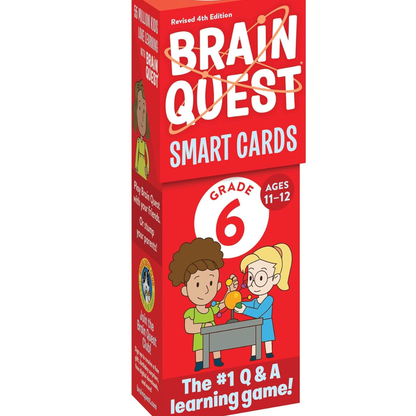 Brain Quest 6th Grade Smart Cards Revised 4th Edition