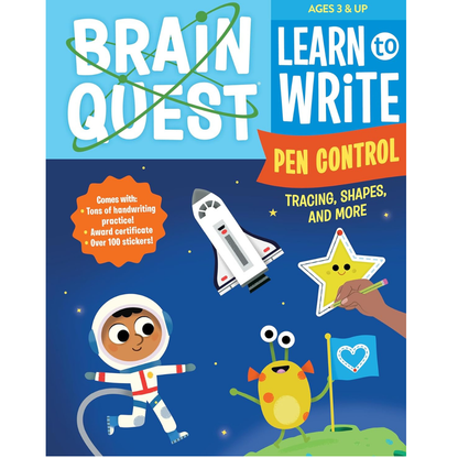 Brain Quest Learn to Write: Pen control, Shapes, and more