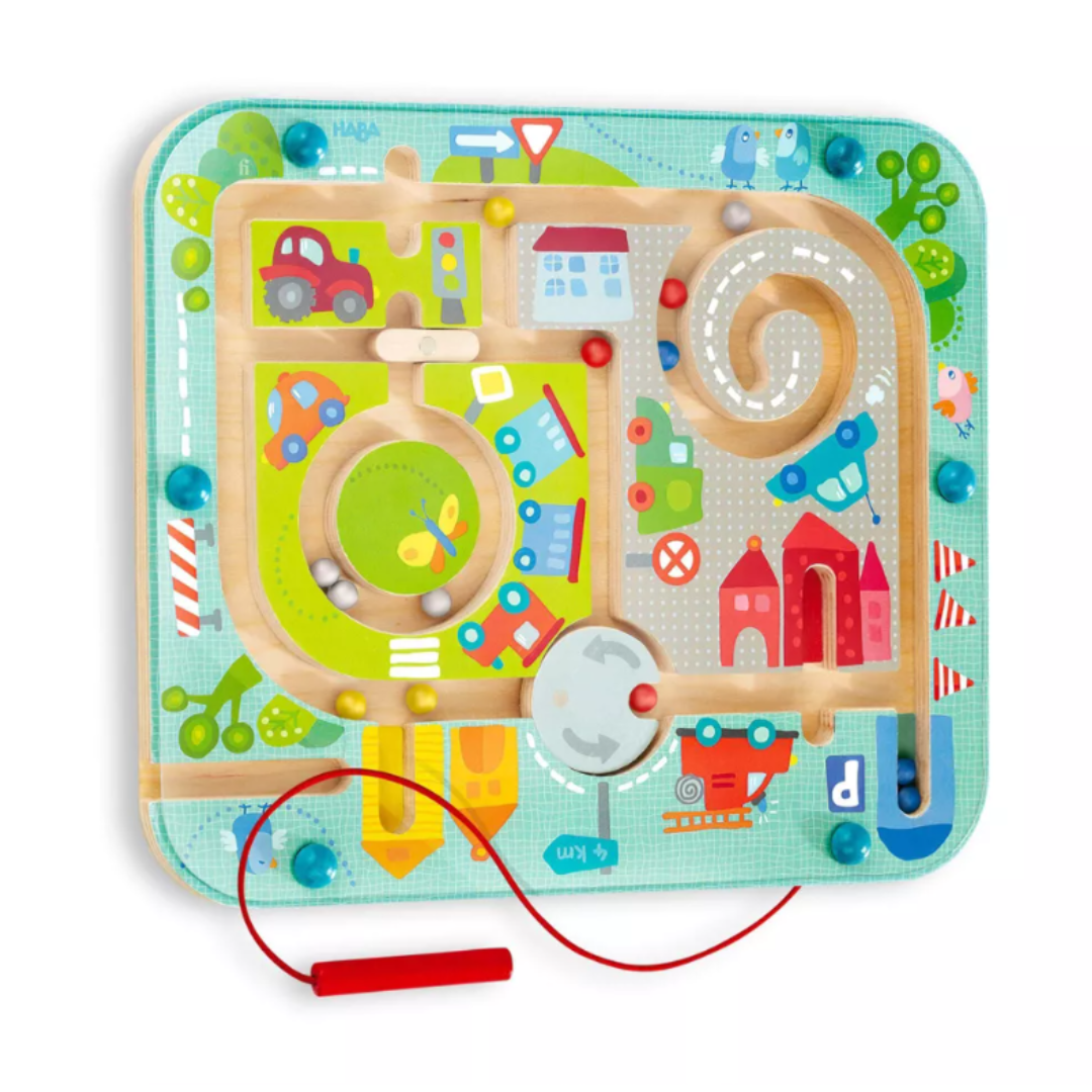 HABA Town Maze Magnetic Puzzle Game