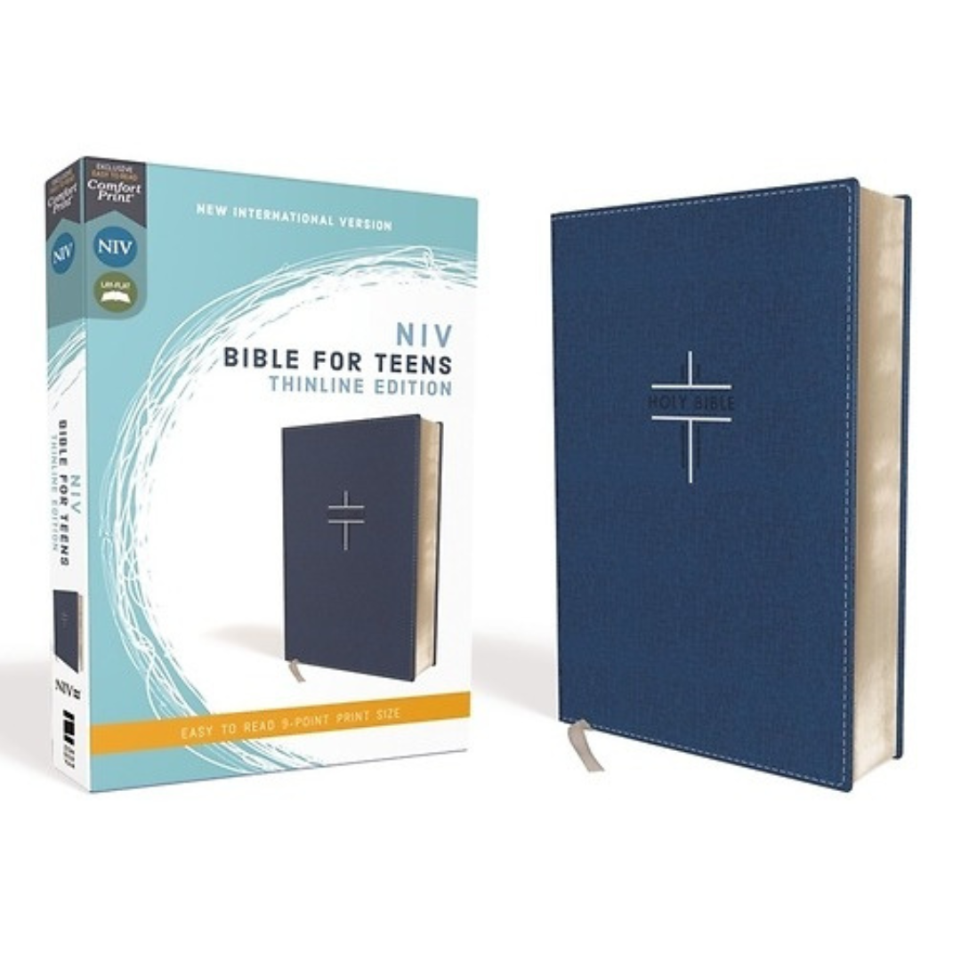 NIV Bible for Teens Thin Line Edition (Blue)