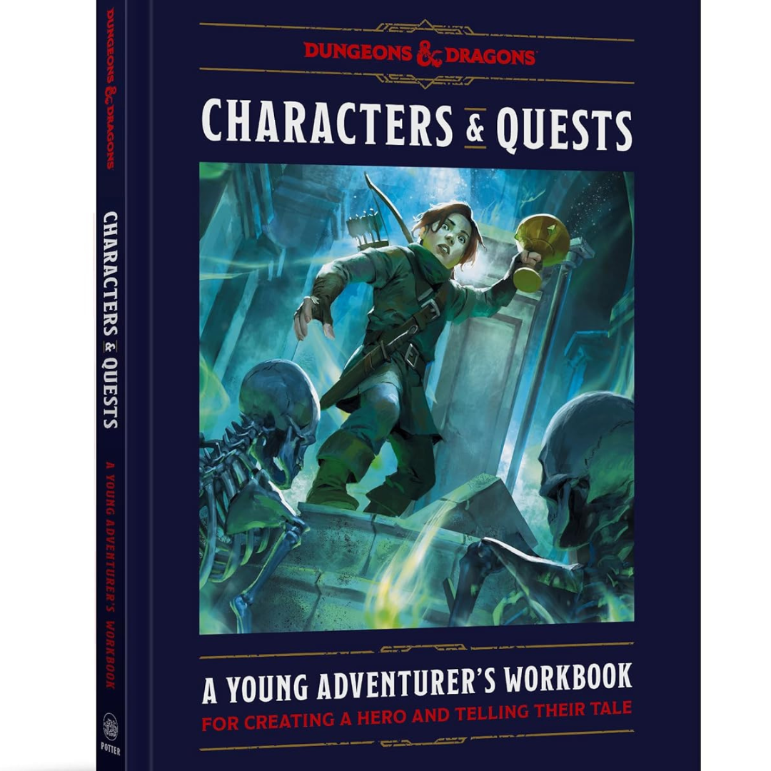 Characters & Quests (Dungeons & Dragons): A Young Adventurer's Workbook for Creating a Hero and Telling Their Tale