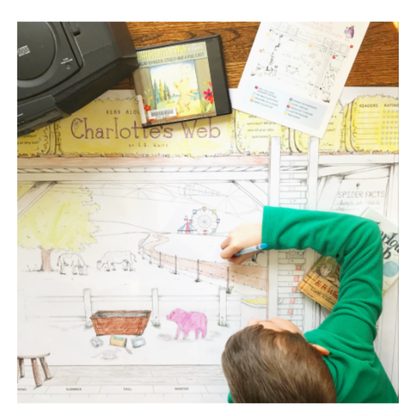 Ruby Reads Charlotte's Web Read Aloud Poster