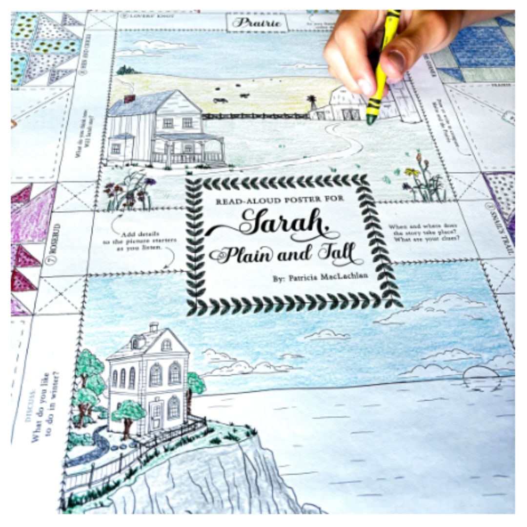 Ruby Reads: Sarah, Plain and Tall Read Aloud Poster