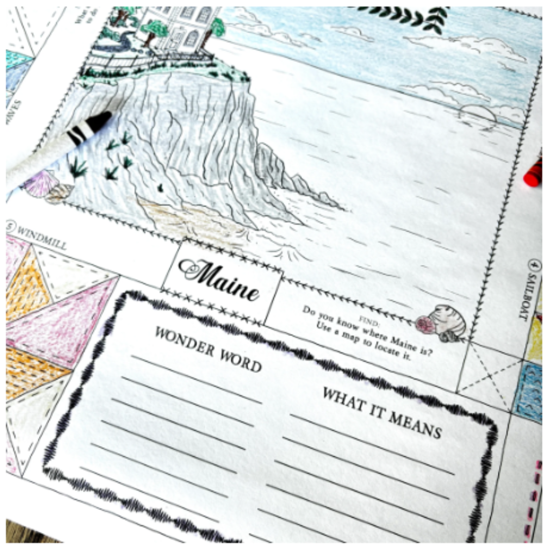 Ruby Reads: Sarah, Plain and Tall Read Aloud Poster