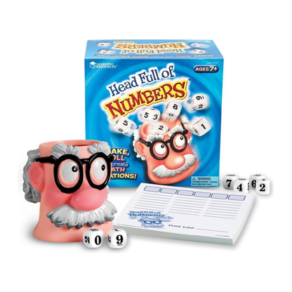 Head Full of Numbers Math Game
