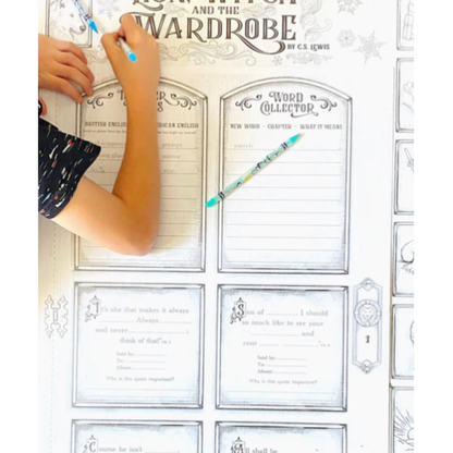 Ruby Reads: The Lion, the Witch, and the Wardrobe Read Aloud Poster