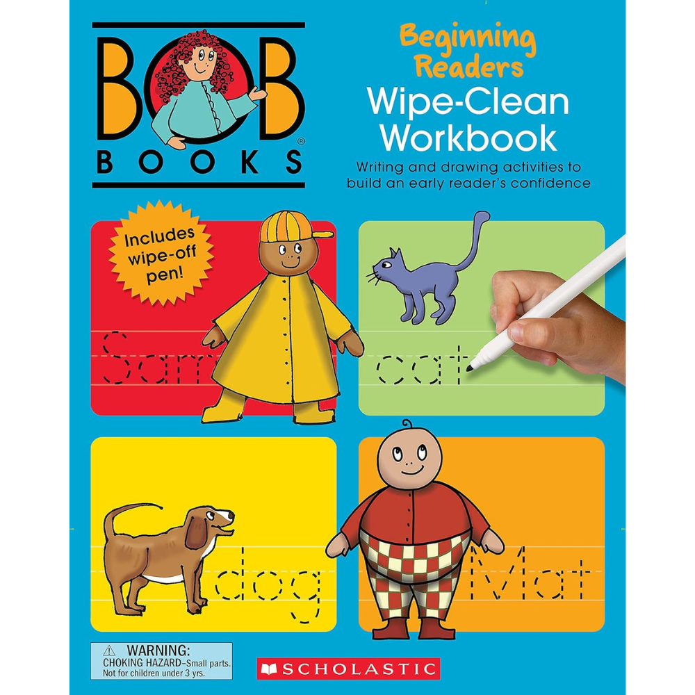 Bob Books Wipe-Clean Workbook Beginning Readers