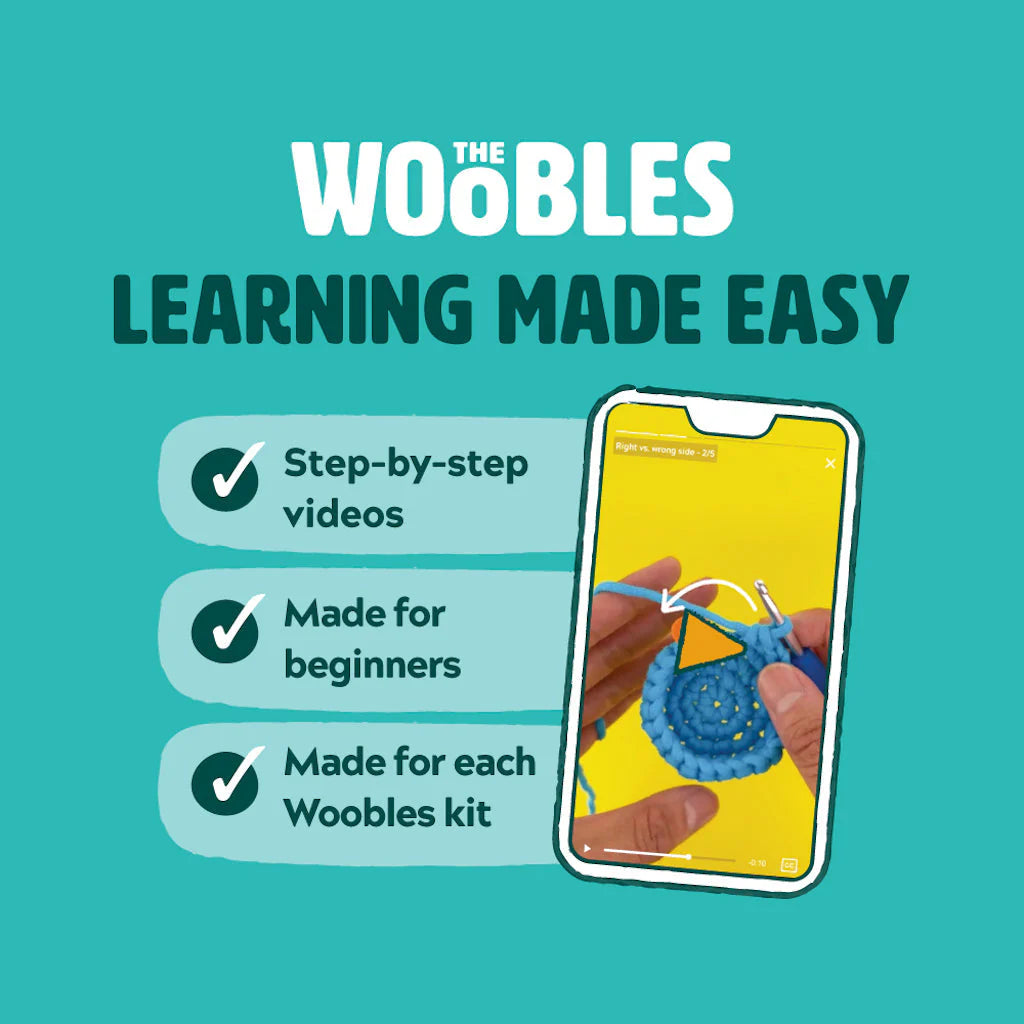 Woobles: Tony the Rat Crochet Kit