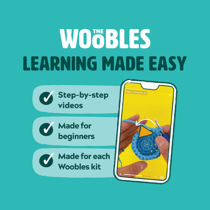 Woobles: Ophelia the Monstera Plant Crochet Kit