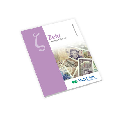 Math U See: Zeta Bundle w/ Algebra/Decimal Insert Kit