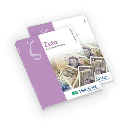Math U See: Zeta Bundle w/ Algebra/Decimal Insert Kit