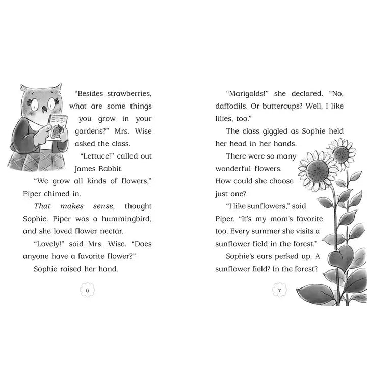 Sophie Mouse Sunflower Hour