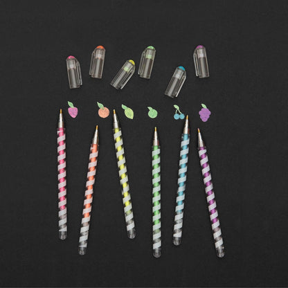 Totally Taffy Scented Colored Gel Pens - Set of 6
