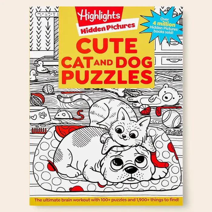 Highlights: Cute Cat and Dog Puzzles