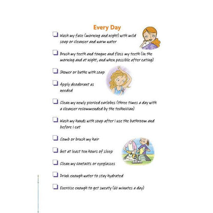 Care and Keeping of You Journal 1