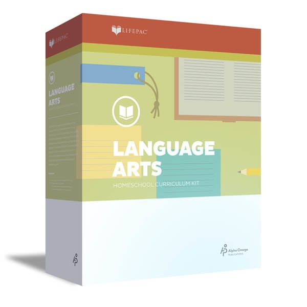LifePac Language Arts Box Set 4th Grade