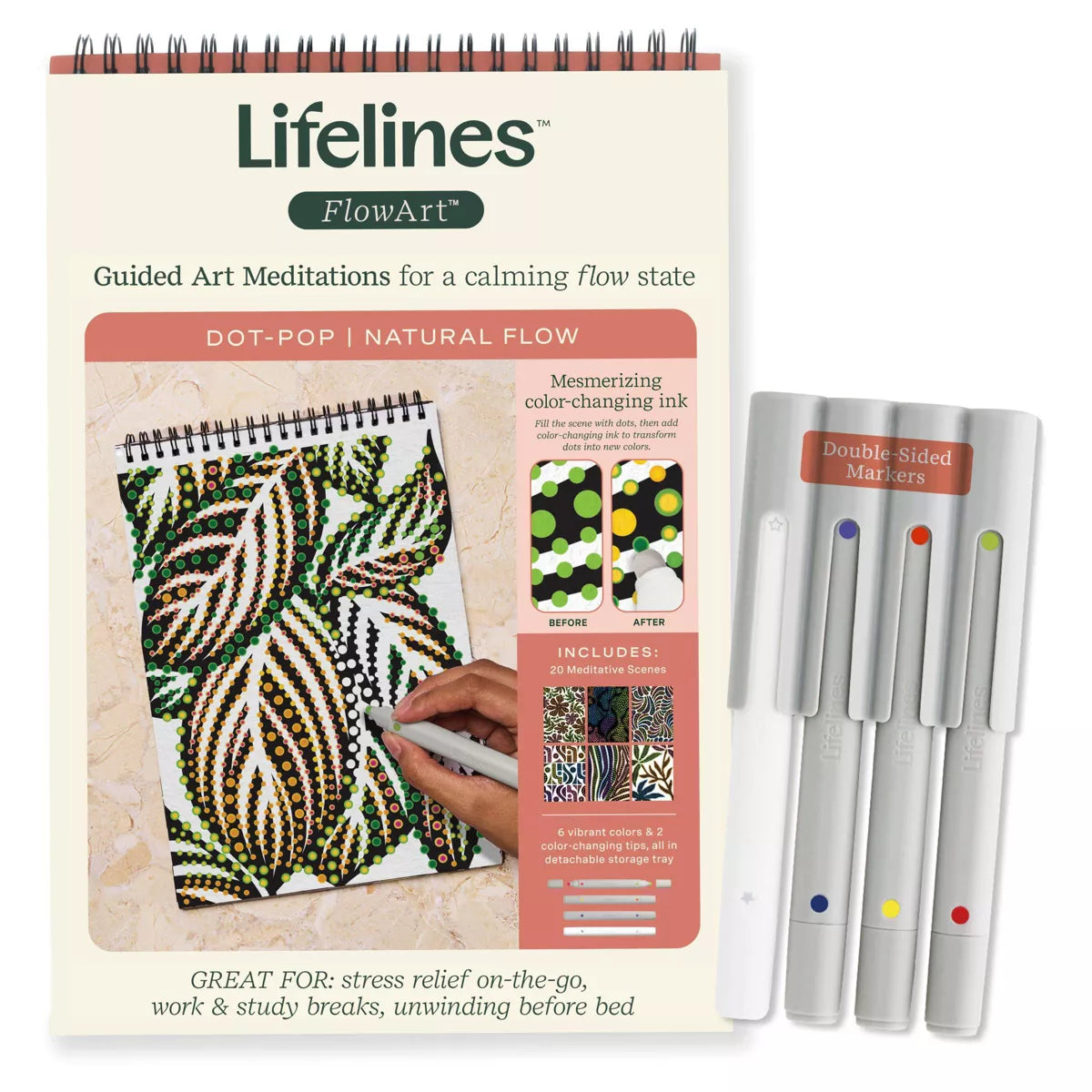 Lifelines FlowArt Dot-Pop Natural Flow