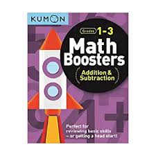 Kumon Math Boosters Addition and Subtraction Workbook