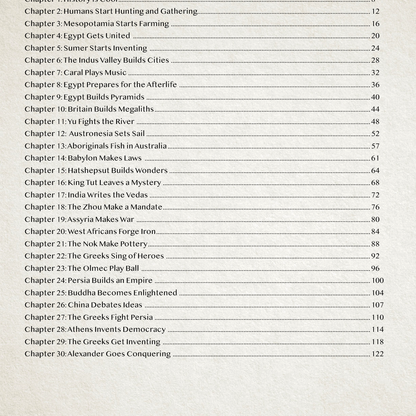 Curiosity Chronicles: Snapshots of Ancient History Bundle