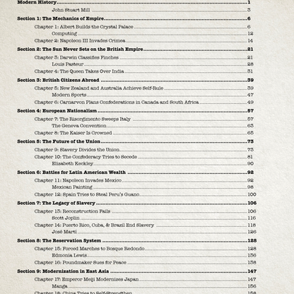 Curiosity Chronicles: Snapshots of Modern History Volume 1 Bundle