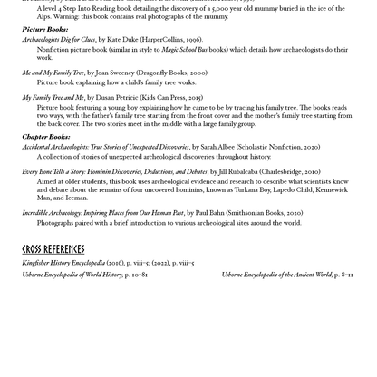 Curiosity Chronicles: Snapshots of Ancient History Bundle