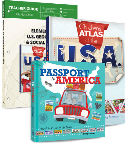 Masterbooks Elementary U.S. Geography Bundle