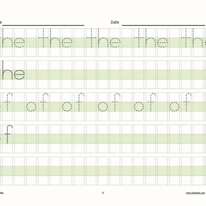 Channie's: Easy Peasy Sight Word Workbook
