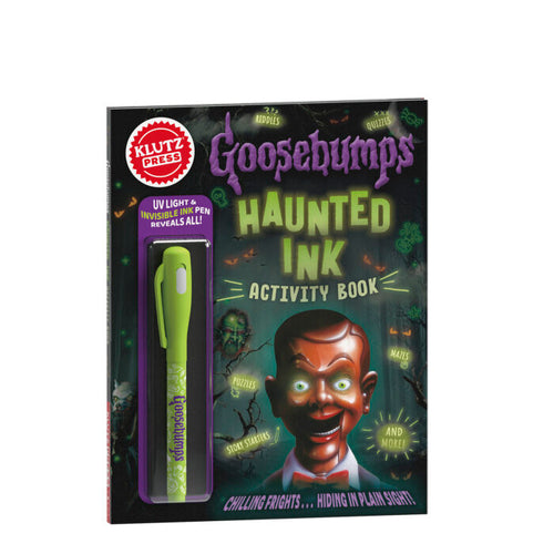 Goosebumps Haunted Ink Activity Book – The Homeschool Hive