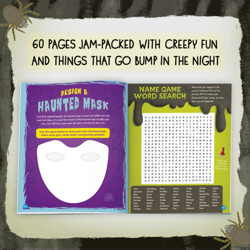 Goosebumps Haunted Ink Activity Book