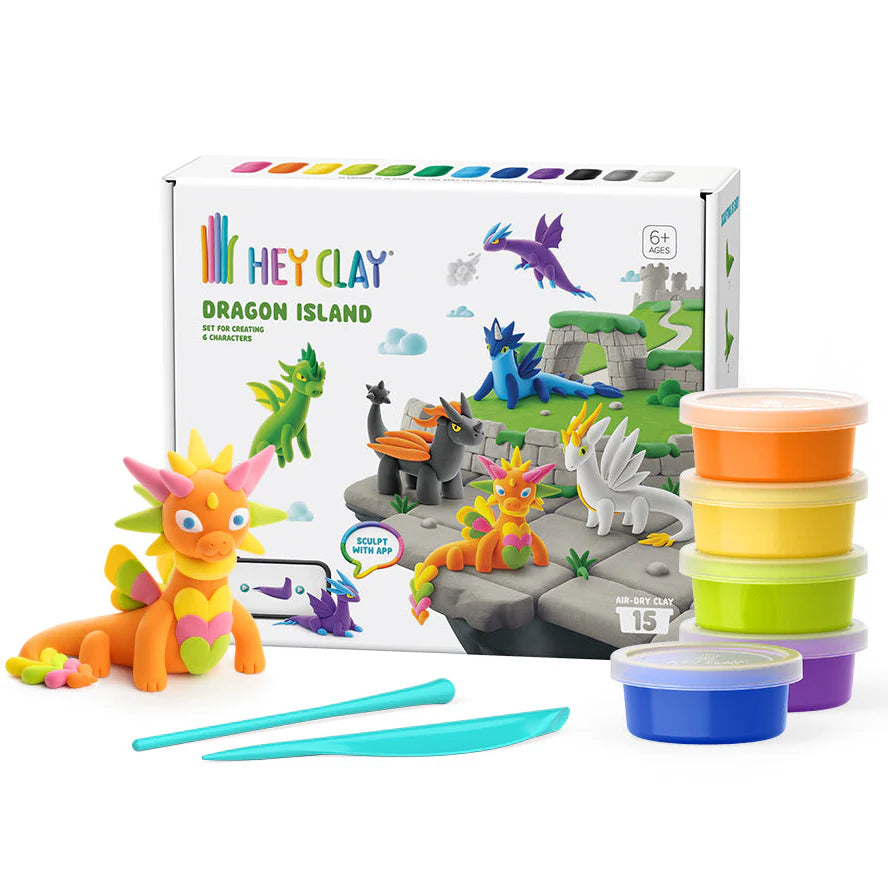 Hey Clay Dragon Island (Fat Brain Toy Co)