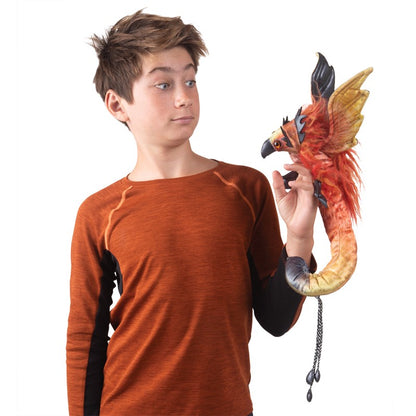 Folkmanis, Phoenix Wristlet Puppet