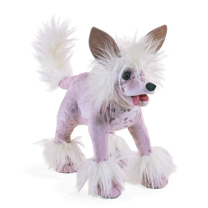 Folkmanis, Chinese Crested Dog Puppet