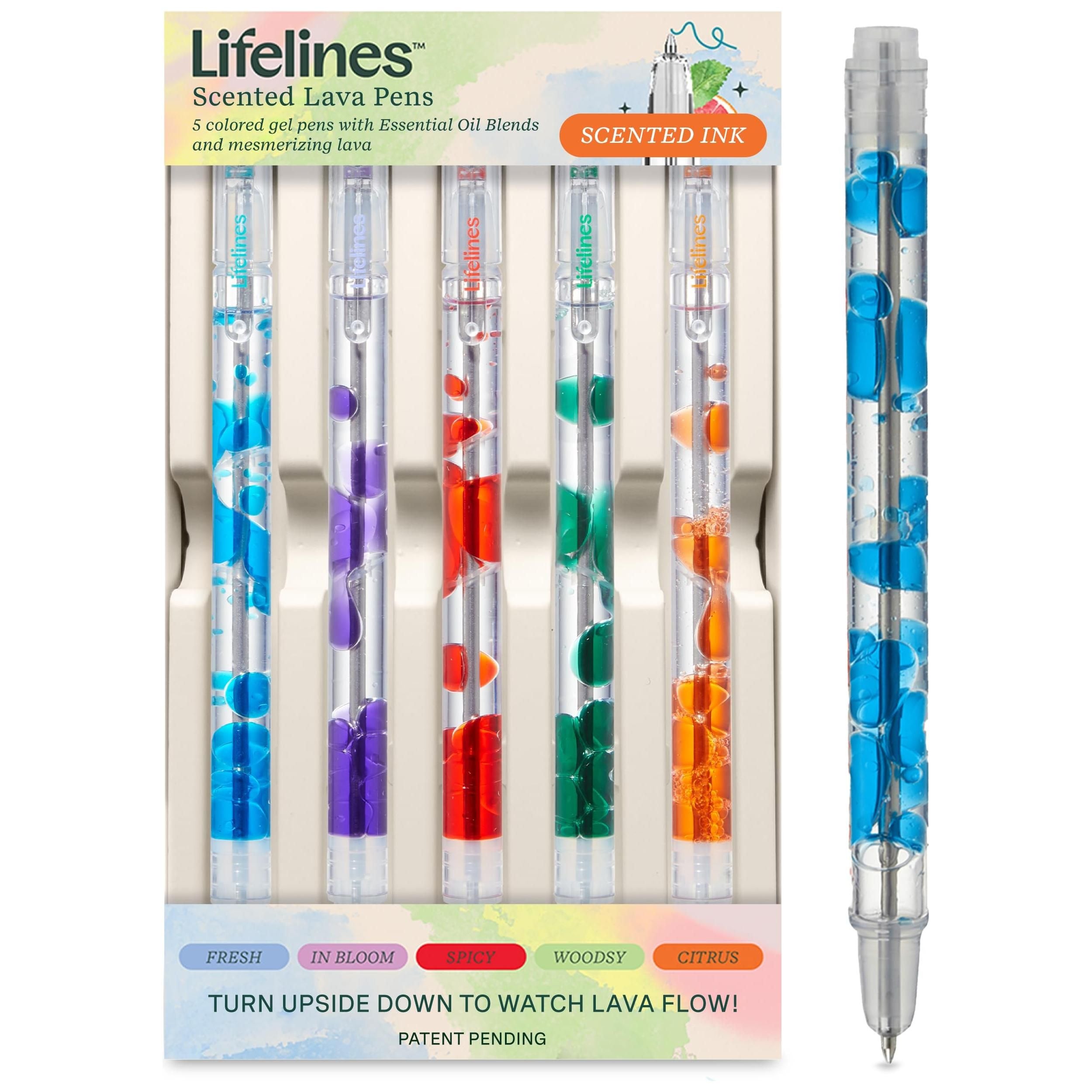 Lifelines: Scented Lava Pens 5-Pack