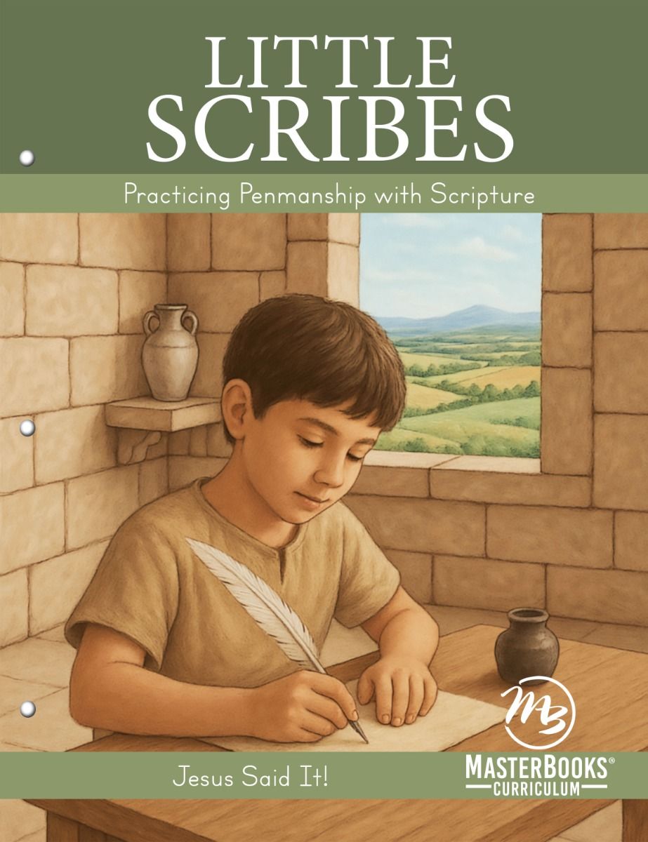 Masterbooks Little Scribes: Practicing Penmanship with Scripture