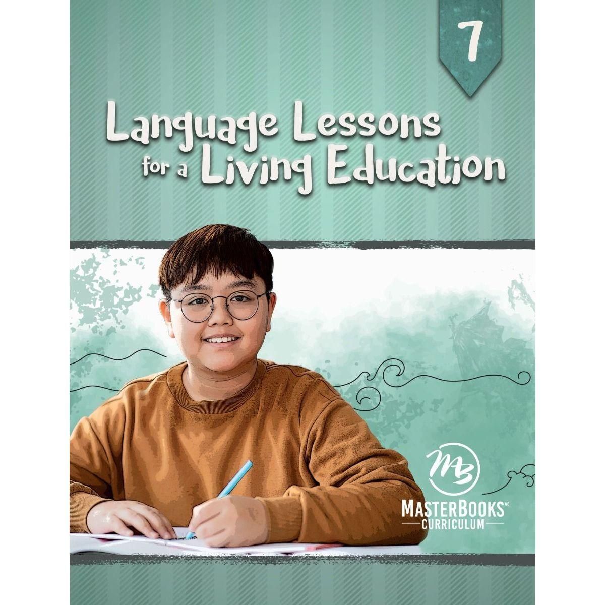 Living. Lesson Paperback Masterbooks Language Lessons for a Living Education 7 – The Homeschool Hive