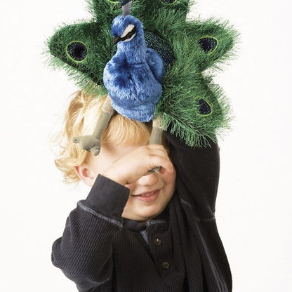 Folkmanis, Small Peacock Puppet