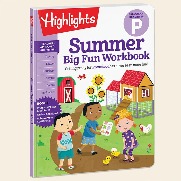 Highlights: Summer Big Fun Workbook Preschool