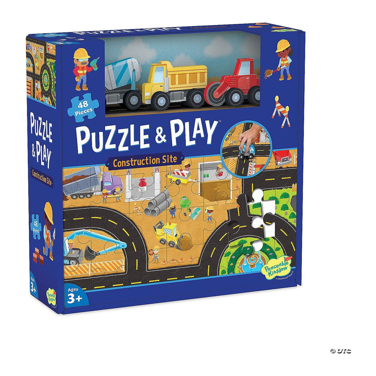 MindWare Puzzle and Play: Construction Site – The Homeschool Hive