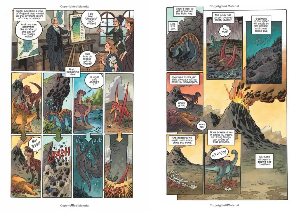 Science Comics: Dinosaurs: Fossils and Feathers