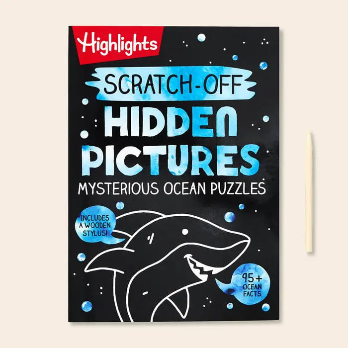 Highlights: Scratch-Off Hidden Pictures Mysterious Ocean Puzzles