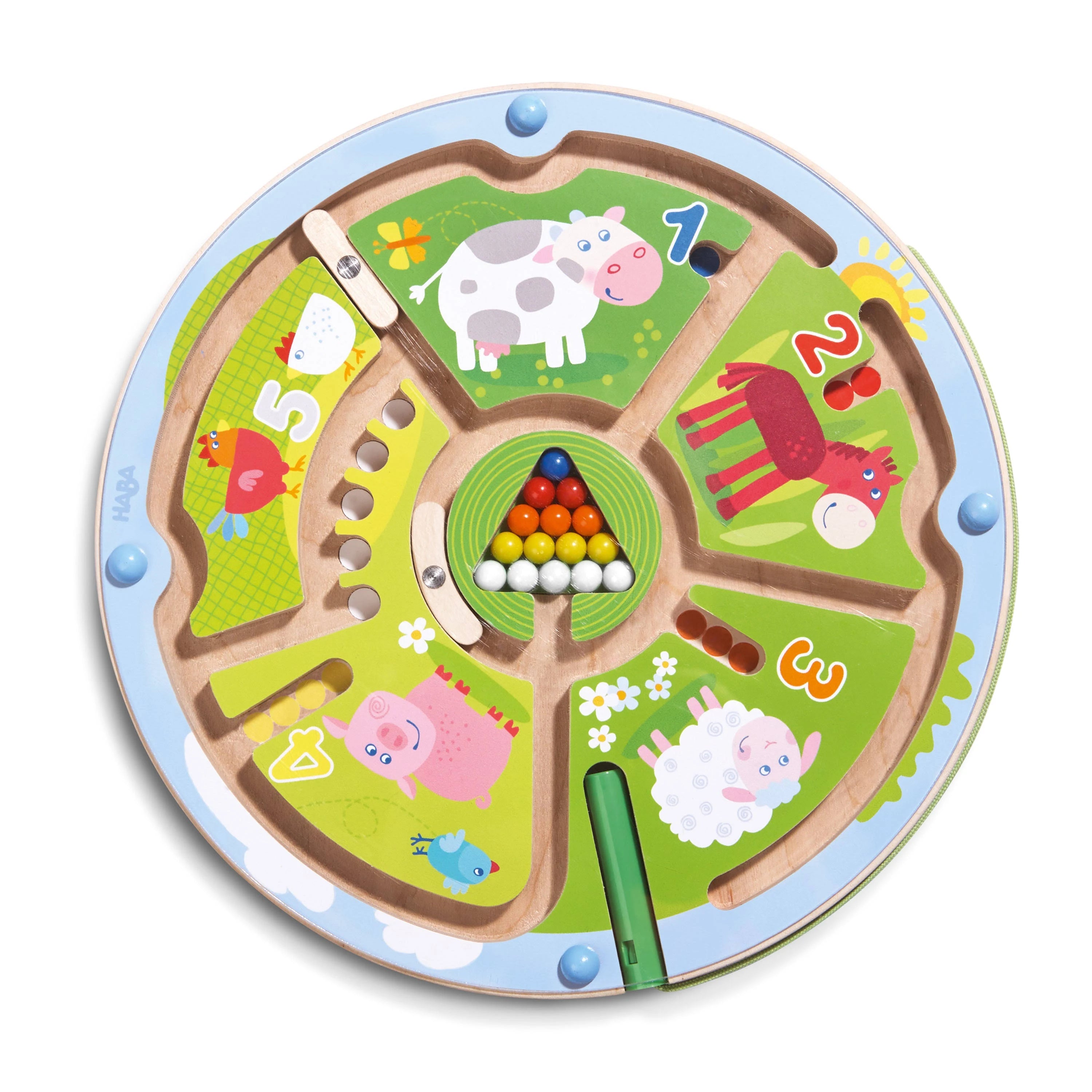 HABA Number Maze Magnetic Game