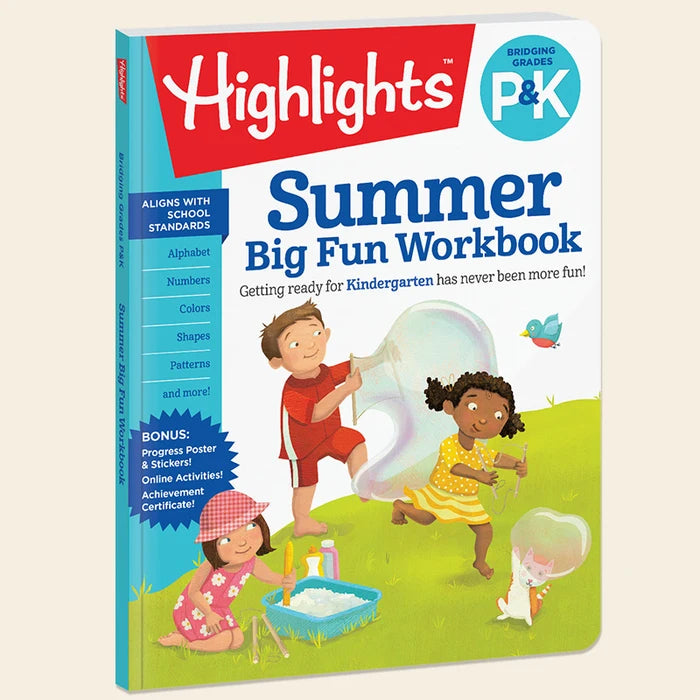 Highlights: Summer Big Fun Workbook P&K