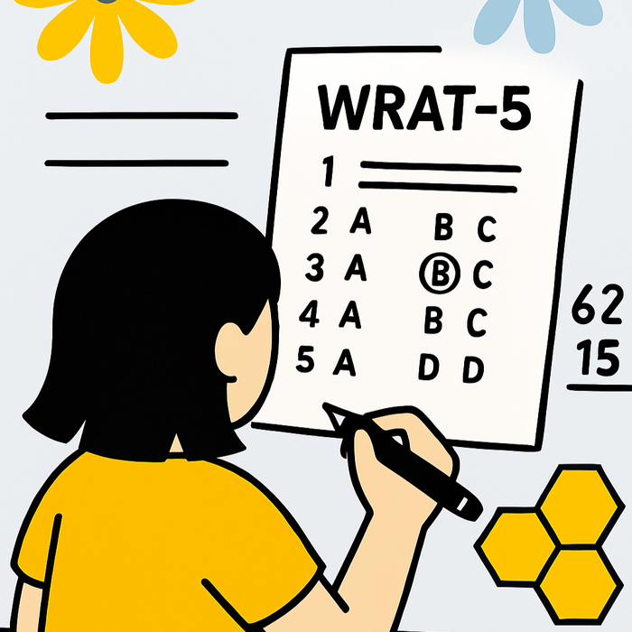 Wrate Test Set WRAT-5 Testing for PEP Students | The Homeschool Hive | Tampa, FL