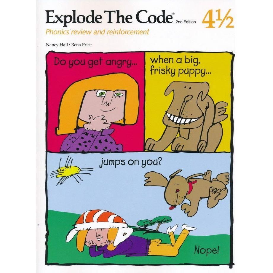 Explode the Code, Book 4 1/2 – The Homeschool Hive