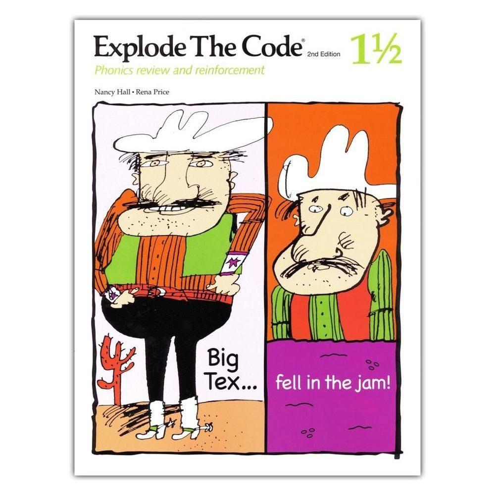 Explode the Code, Book 1 1/2