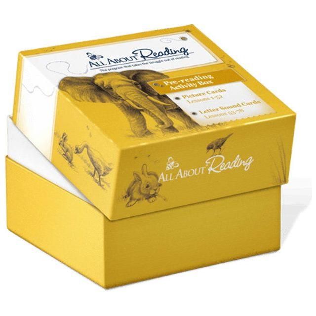 All about reading pre reading review box the homeschool hive